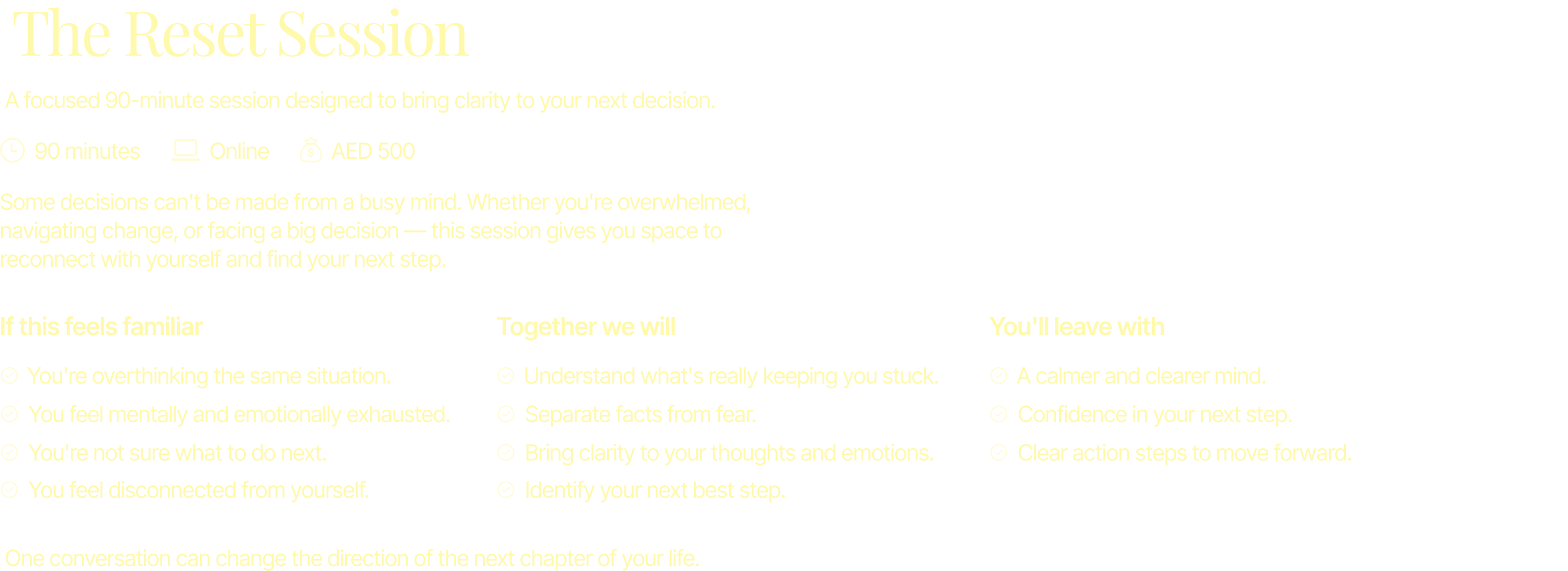The Reset Session Breakdown